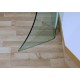 Consolle in Cristallo curvato FIAM Italia - Art. 1212