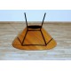 Poltroncina in TEAK Curvato, Art. 1171 - Struttura in Metallo - Inserti in Ottone
