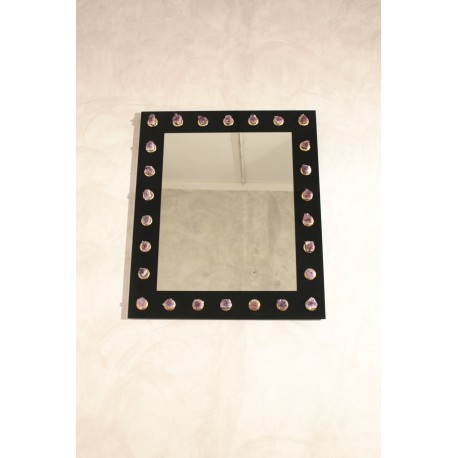 Specchio in opalino nero - Art. 1973