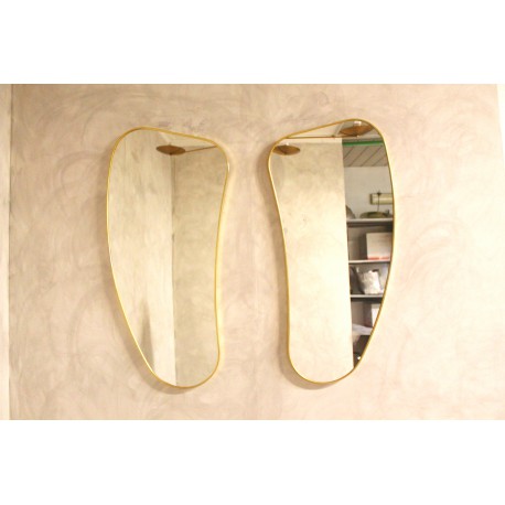 Specchi con cornice in ottone - Art. 1977