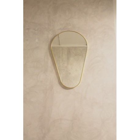 Specchio con cornice in ottone - Art. 1979