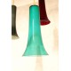 Lampada con tre vetri sverniciati - Art. 1984