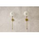 Applique stile Stilnovo in ottone -  Art. 1998