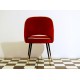 Sedia Art. 1032 - Velluto 100 % Cotone - Colore ROSSO