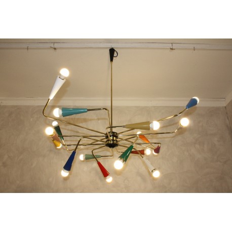 Lampadario in stile anni '50