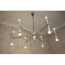 Lampadario in stile anni '50