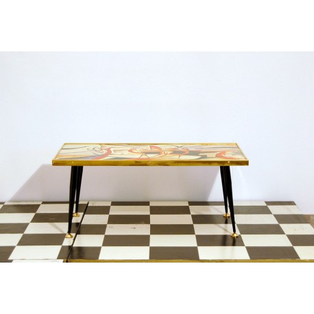 Tavolino Art. 1033 - Struttura in Legno - Made in Italy 1950