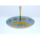 Lampada da Soffitto Art. 2071 - 8 DIFFUSORI - Vetro Convesso - Ottone