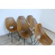 6 restored Medea Teak chairs - Art. 2068