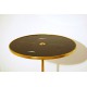 Tavolino Art. 1039 - Piano in Vetro - Struttura in Ottone