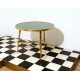 Tavolino Art. 1040 - Piano in Vetro - Struttura in Ottone - Italy 1950