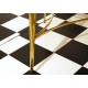 Tavolino Art. 1040 - Piano in Vetro - Struttura in Ottone - Italy 1950