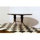 Tavolino Art. 1047 - Struttura in Ottone e Legno - Piano in Marmo - Italy 1950