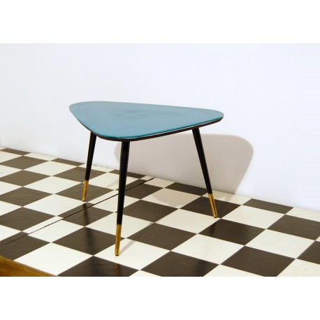 Tavolino Art. 1045 - Piano in Vetro - Struttura in Legno
