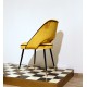 Sedia Art. 1067 - Velluto 100 % Cotone - Colore GIALLO Ocra