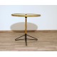Coffee Table Art. 1086 - Black Glass Top - Structure Brass