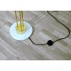 Floor Lamp, Art. 1075, 3 LAMPSHADES - Brass / Metal / Marble