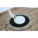 Lampada da Tavolo 1960 - Art. 1087 - Ottone / Metallo - Colore BIANCO