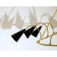Lampada da Soffitto - Art. 1080 - 9 DIFFUSORI - Ottone / Metallo