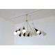 Lampada da Soffitto - Art. 1080 - 9 DIFFUSORI - Ottone / Metallo