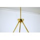 Lampada da Soffitto - Art. 1080 - 9 DIFFUSORI - Ottone / Metallo