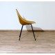 Chair in Curved Beech Wood Lacquered - Art. 1200 - Metal Structure