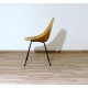 Chair in Curved Beech Wood Lacquered - Art. 1200 - Metal Structure