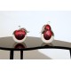 Coppia di Scuture VENINI - MURANO - Italy 1960