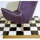 Poltroncina in Velluto Art. 1056 - 100 % Cotone - Colore Blu