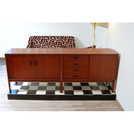 Coppia di Sideboard Originali in TEAK- Art. 1674 - Made in Italy 1950