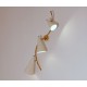 Applique Art. 1165 - 3 DIFFUSERS Articulated - Brass