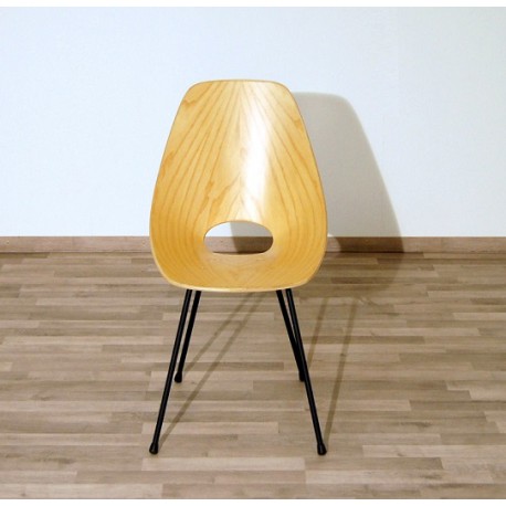 Sedia in Faggio Curvato, Art. 1170 - Struttura in Metallo