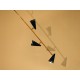 Ceiling Lamp - Art. 1704 - 4 DIFFUSERS - Brass / Metal