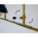 Ceiling Lamp - Art. 1704 - 4 DIFFUSERS - Brass / Metal