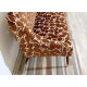 SOFA 2 Seater, Art. 1063 - 100 % Cotton - Velvet BROWN Color