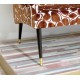 SOFA 2 Seater, Art. 1063 - 100 % Cotton - Velvet BROWN Color