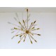 SPUTNIK Ceiling Lamp - Art. 1710 - 16 DIFFUSERS - Brass / Metal