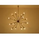 SPUTNIK Ceiling Lamp - Art. 1710 - 16 DIFFUSERS - Brass / Metal
