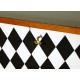 Original TEAK SIDEBOARD - Art. 1717 - Crystal Top - Made in Italy 1950