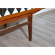 Original TEAK SIDEBOARD - Art. 1717 - Crystal Top - Made in Italy 1950