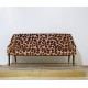 SOFA 2 Seater, Art. 1063 - 100 % Cotton - Velvet BROWN Color