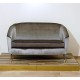 Divano 2 Posti, Art. 1064 - 100 % Cotone - Colore BLU - Velluto