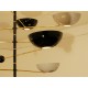 Ceiling Lamp Art. 1719 - 6 DIFFUSERS Articulated - Brass / Metal