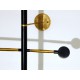 Wall Lamp Art. 1718 - 4 DIFFUSERS Articulated - Brass