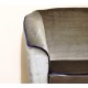Divano 2 Posti, Art. 1064 - 100 % Cotone - Colore BLU - Velluto