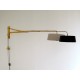 Wall Lamp Art. 1721 - FLEXIBLE ARM - Brass Structure