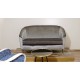 Divano 2 Posti, Art. 1064 - 100 % Cotone - Colore BLU - Velluto